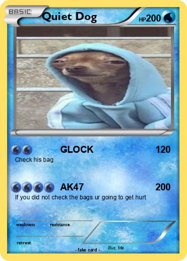 Pokemon Quiet Dog