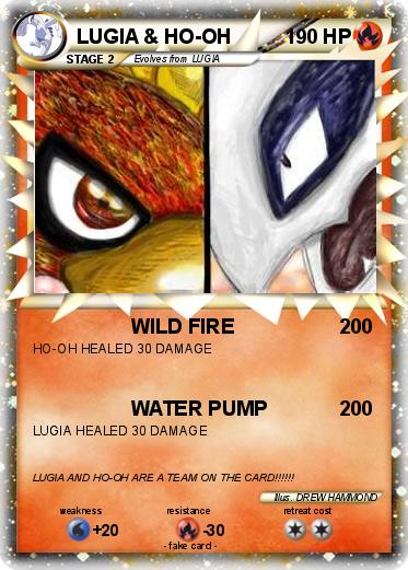 Pokemon LUGIA & HO-OH