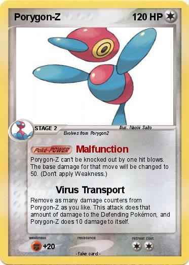 Pokemon Porygon-Z
