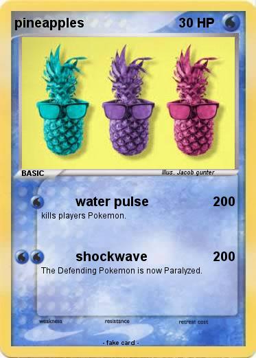 Pokemon pineapples