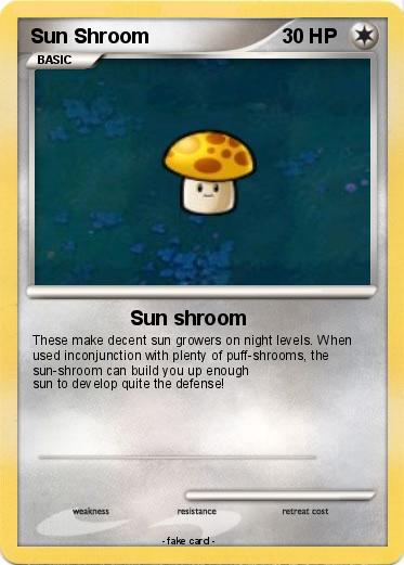 Pokemon Sun Shroom