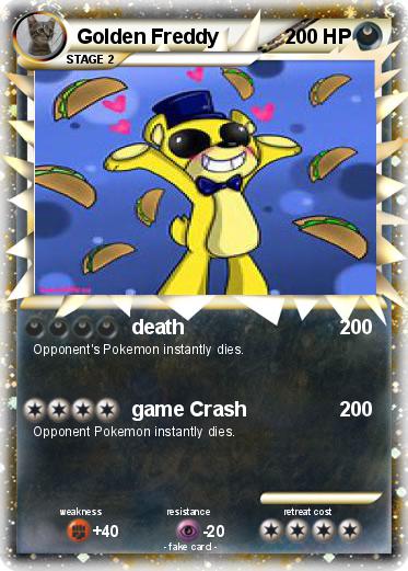 Pokemon Golden Freddy
