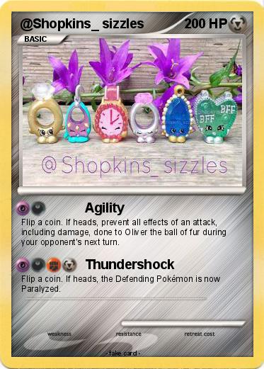 Pokemon @Shopkins_ sizzles