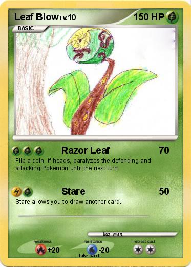 Pokemon Leaf Blow
