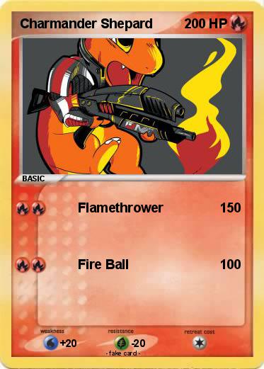 Pokemon Charmander Shepard