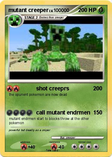 Pokemon mutant creeper