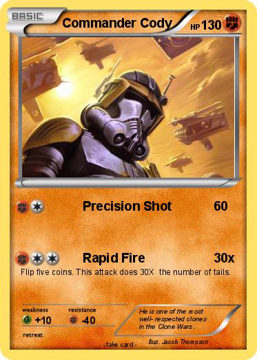 Pokemon Commander Cody