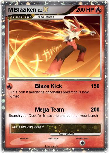 Pokemon M Blaziken