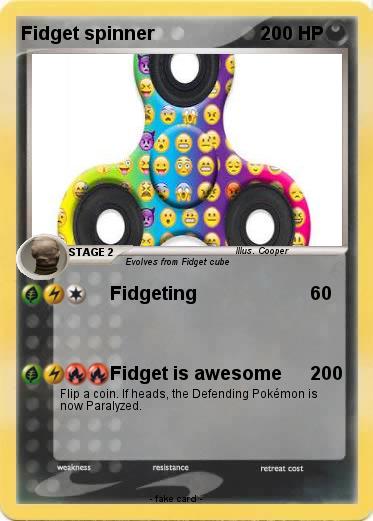 Pokemon Fidget spinner