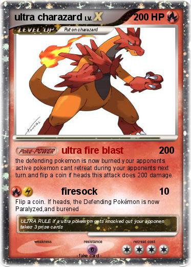Pokemon ultra charazard