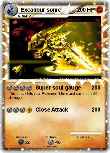 Pokemon Excalibur sonic
