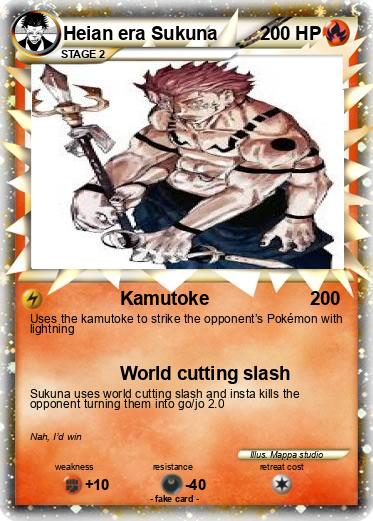 Pokemon Heian era Sukuna