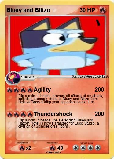 Pokemon Bluey and Blitzo