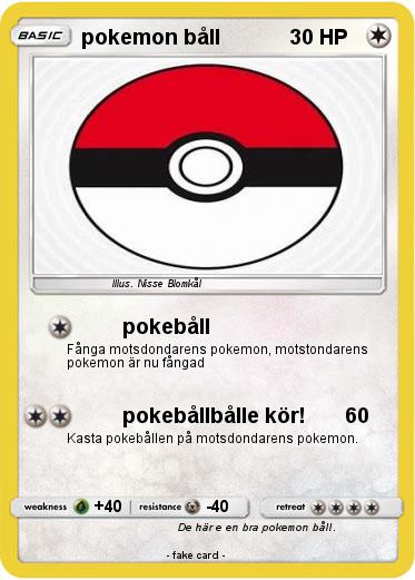 Pokemon pokemon båll