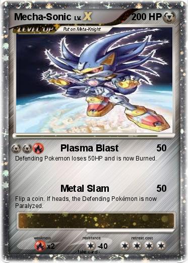 Pokemon Mecha-Sonic