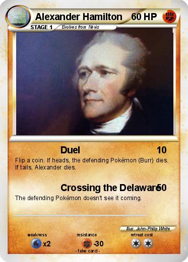 Pokemon Alexander Hamilton