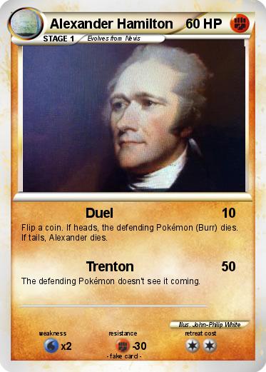 Pokemon Alexander Hamilton