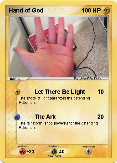 Pokemon Hand of God