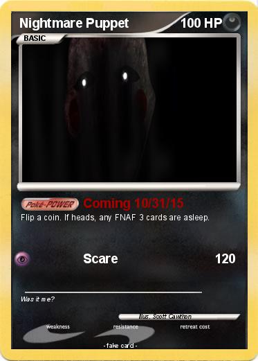 Pokemon Nightmare Puppet