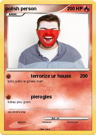 Pokemon polish person