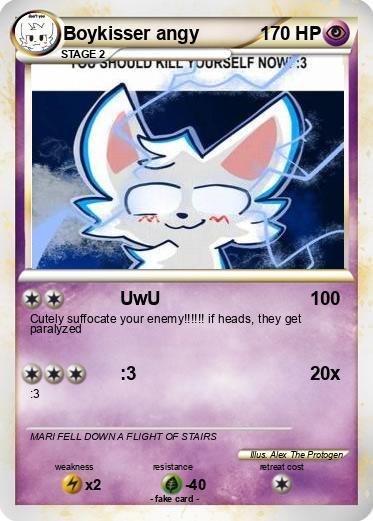 Pokemon Boykisser angy