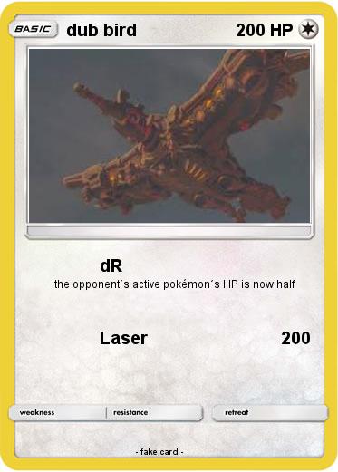 Pokemon dub bird