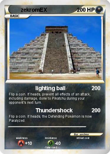 Pokemon zekromEX