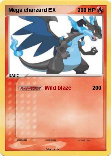 Pokemon Mega charzard EX