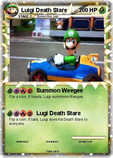 Pokemon Luigi Death Stare