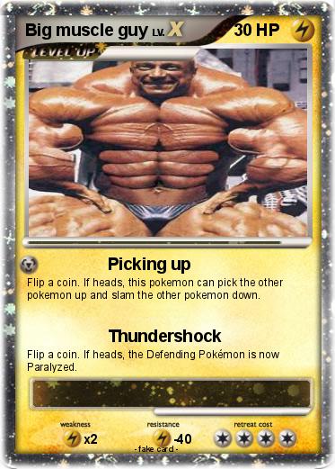 Pokemon Big muscle guy