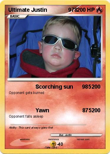 Pokemon Ultimate Justin              978