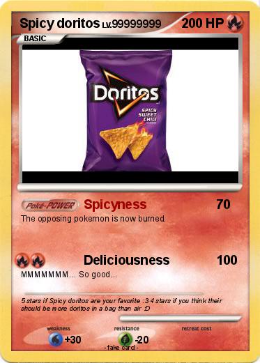 Pokemon Spicy doritos