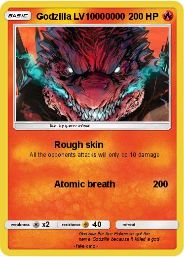 Pokemon Godzilla LV10000000