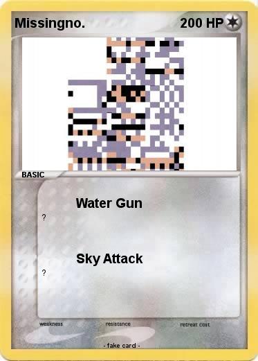 Pokemon Missingno.