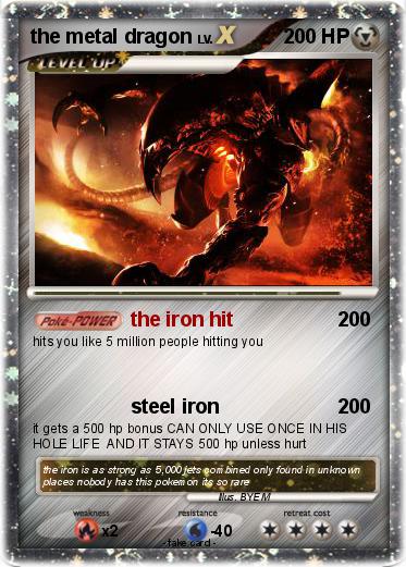 Pokemon the metal dragon