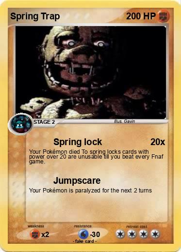 Pokemon Spring Trap