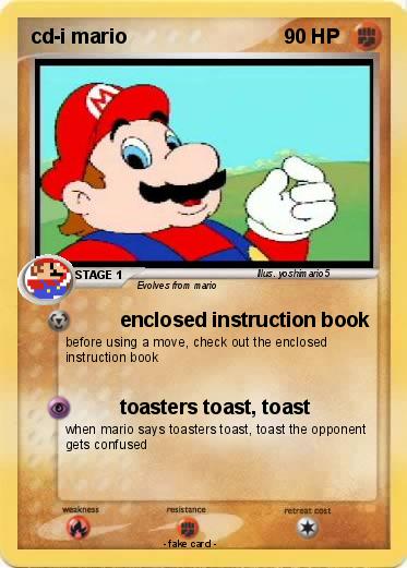 Pokemon cd-i mario