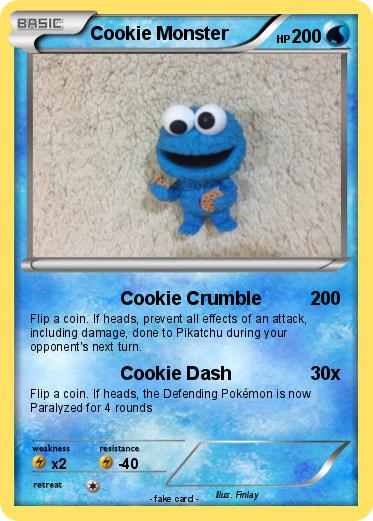 Pokemon Cookie Monster