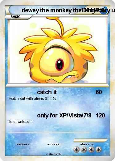 Pokemon dewey the monkey the lengedary ulta sword