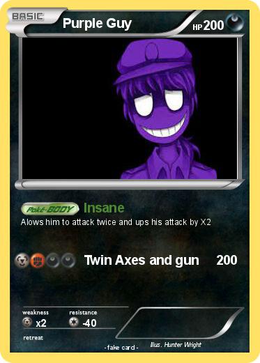 Pokemon Purple Guy