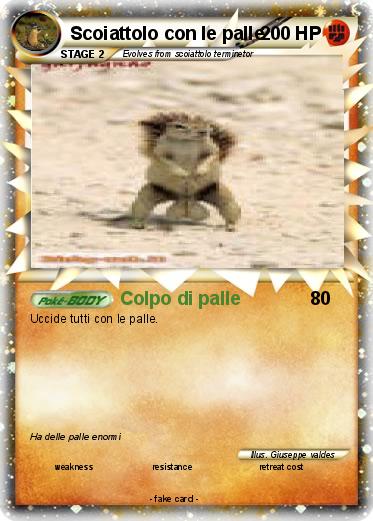 Pokemon Scoiattolo con le palle