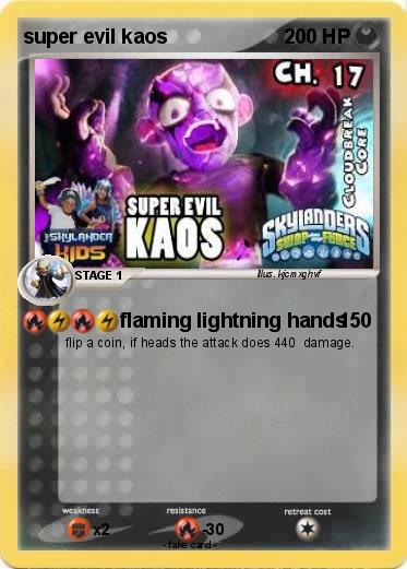 Pokemon super evil kaos