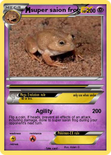 Pokemon super saion frog