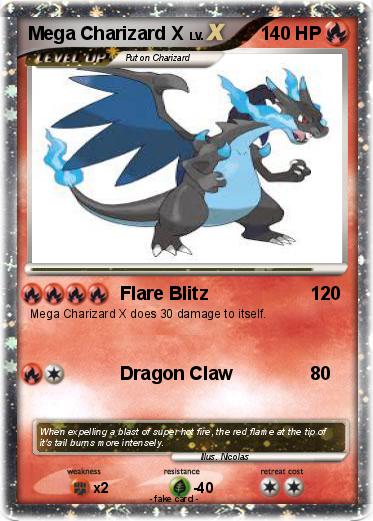 Pokemon Mega Charizard X