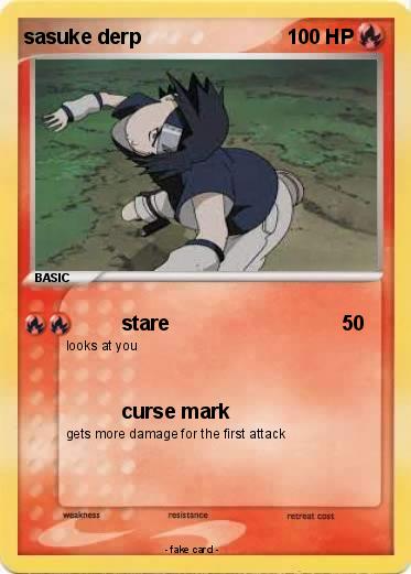 Pokemon sasuke derp