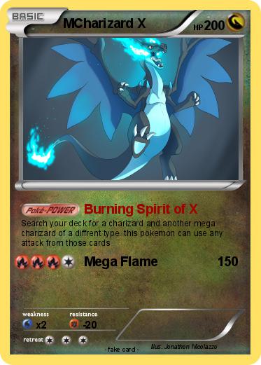 Pokemon MCharizard X
