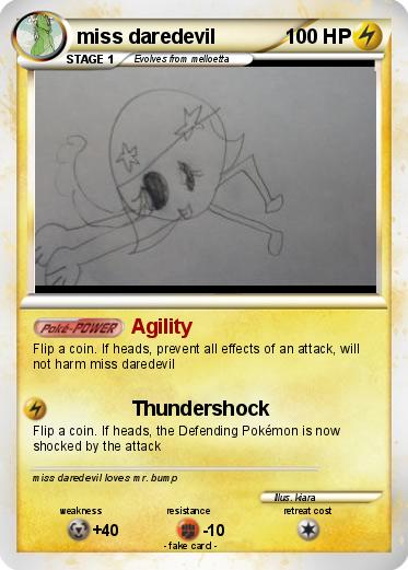 Pokemon miss daredevil