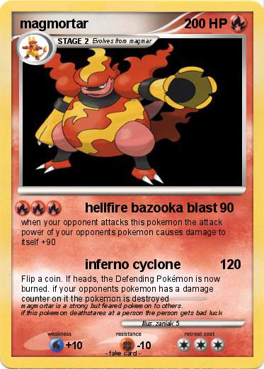 Pokemon magmortar