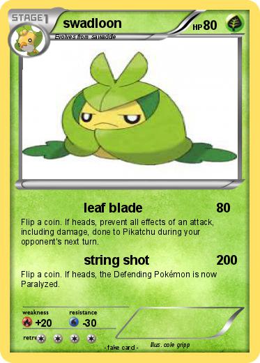 Pokemon swadloon