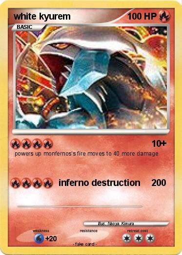 Pokemon white kyurem